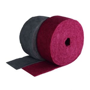 4CR 3740 Vlies Rolle premium 115 mm x 10 m rot / extra fine