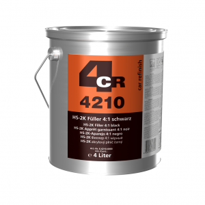 4CR 4210 2K-HS-Füller 4:1  4 l schwarz 6.4210.4000