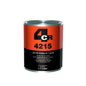 4CR 4215 2K-HS-Füller 4:1 weiß 1 l   6.4215.1000