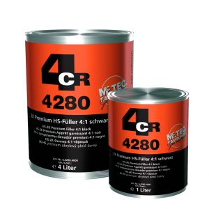 4CR 4280 2K Premium HS-Füller 4:1 schwarz 1 l   6.4280.1000