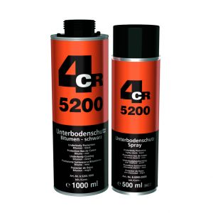 4CR 5200 Unterbodenschutz Bitumen Spray 500 ml 