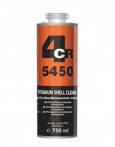 4CR 5450 TITANIUM SHELL BLACK 2K-PU-Oberflächenschutz schwarz 0,75 l  