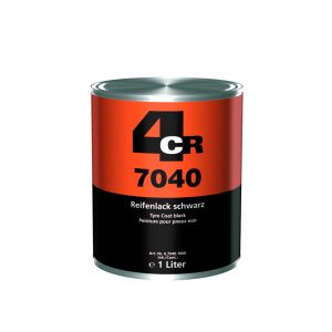 4CR 7040 Reifenlack schwarz 1 l     6.7040.1000