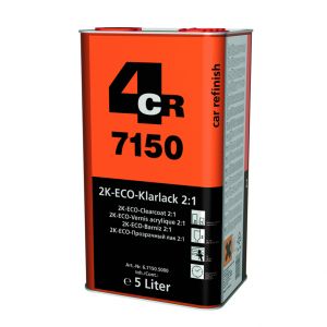 4CR 7150 2K-ECO-Klarlack 2:1 5 l   6.7150.5000