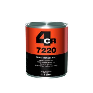 4CR 7220 2K-HS-Klarlack matt 1 l   6.7220.1000