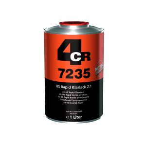 4CR 7235 2K HS Rapid Klarlack 2:1   1 l   6.7235.1000