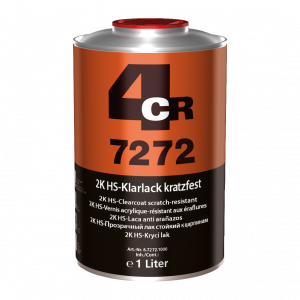 4CR 7272 2K HS-Klarlack    1 l 2:1 kratzfest  6.7272.1000