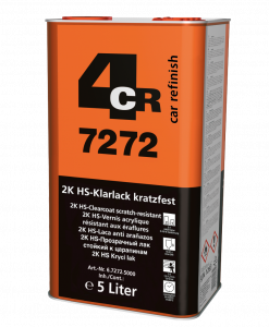 4CR 7272 2K HS-Klarlack    5 l 2:1 kratzfest  6.7272.5000