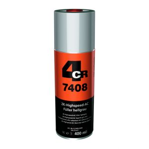 4CR 7408 2K-Highspeed-AC- Füller hellgrau 400 ml 6.7408.0400