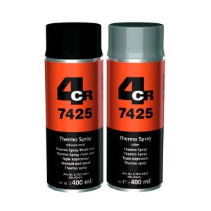 4CR 7425 Thermo-Spray 400 ml schwarz  6.7425.0401