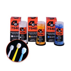 4CR 7540 Retuschierstäbchen Set à 100 Stück weiß S 