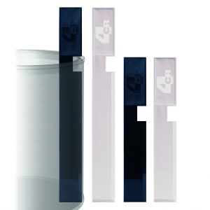 4CR 7650 Rührstäbchen für Lackdosen 20 cm schwarz (30 Stück im Karton) 